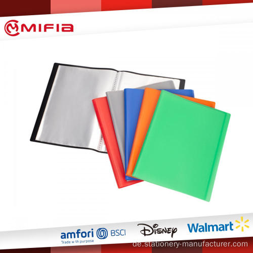 PP Solid Display Book Soft Cover